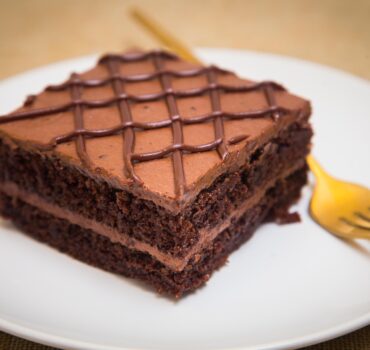 Chocolate Cake Slice