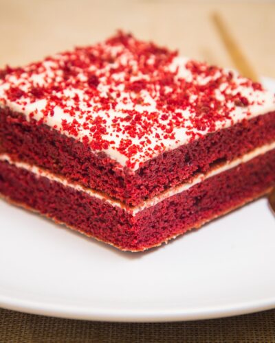 Red Velvet Cake Slice
