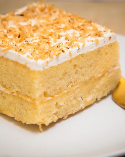 Coconut Cake Slice